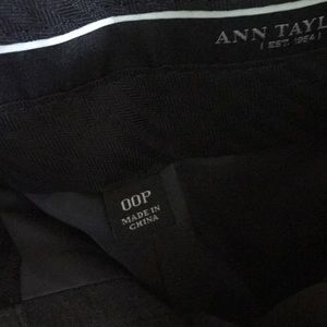 85% Virgin Wool Ann Taylor Lined Dress Slacks 00P
